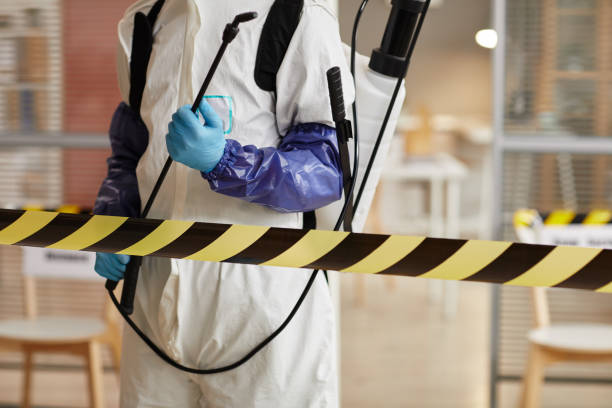 Professional Blood Cleanup technician working in Tenafly, NJ